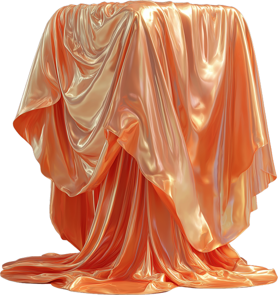 Draped orange Maple Agent waitlist icon